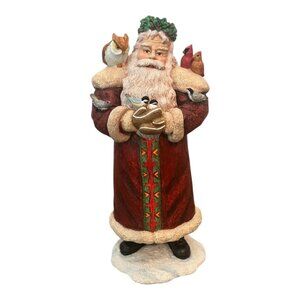 Sherrie Buck Baldwin Santas Feathered Friends 1998 First Edition Figurine